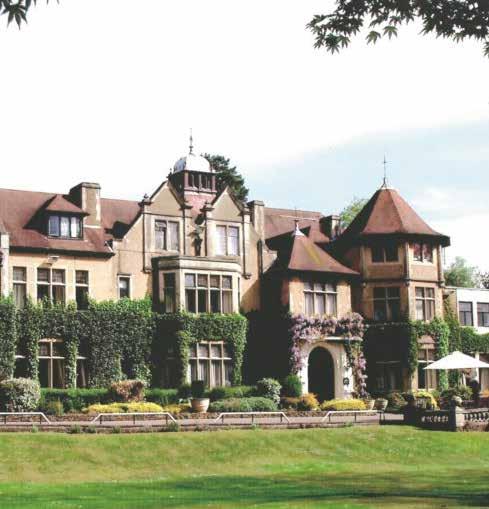 MACDONALD FRIMLEY HALL HOTEL & SPA Set among peaceful private gardens and woodland, this hotel provides the ideal accommodation for an idyllic romantic hideaway.