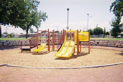 Regional & Pool 2000 Bennett Street 5 acres Established: 1965 Playground equipment with sidewalk games Individual picnic pads Basketball courts Unlighted baseball field Walking
