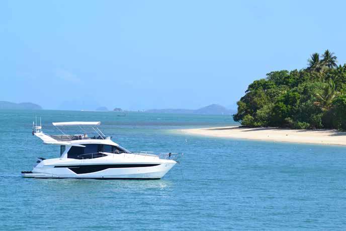 CRANCHI 47 or Koh Hong Krabi () Price (THB) 88,000 120,000 120,000 This fine Italian built sports yacht day cruiser has a top speed of 35 knots and a cruising speed of 27 knots.