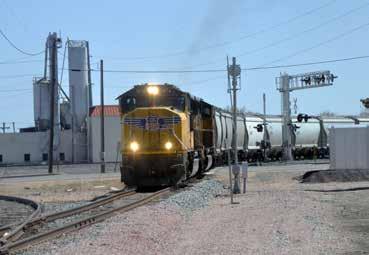 The Greeley Branch Photos by Bill Kepner Back in January 2015, Inside the OC&E outlined a plan by the Great Western Railway and Union Pacific Railroads to rebuild the Greeley Branch so that all
