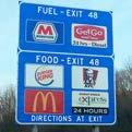 COTETS LOGO SIGS & GUIDES Mainline Logo Signs, Ramp Signs, Toll Plaza Exit