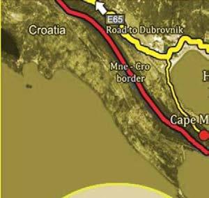 Location Meljine fall within Herceg Novi area, in elite settlement
