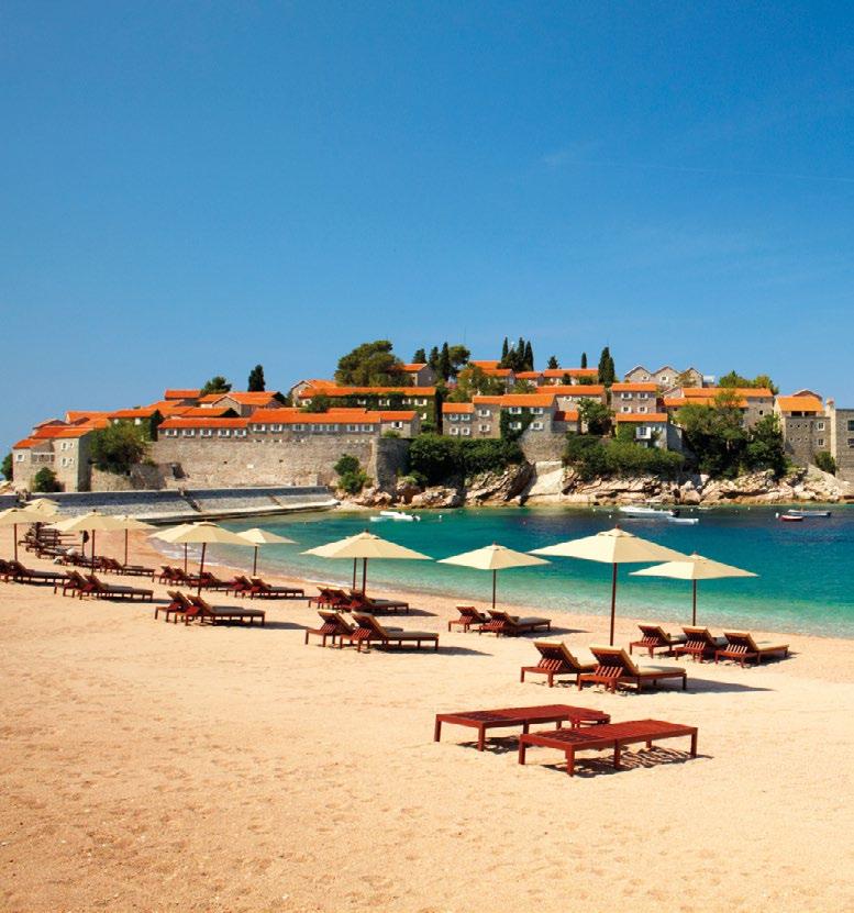 Southern Montenegro Coastal region of Montenegro offering a great selection of beaches and the historic towns of Budva, Bar and Ulcinj.