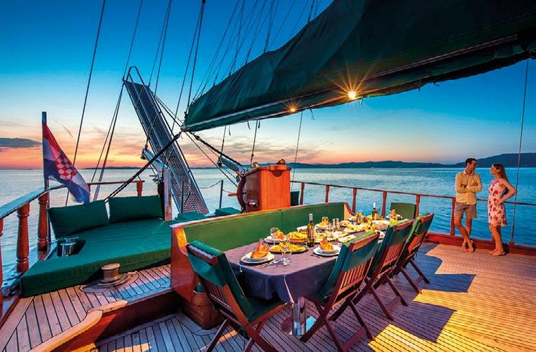 Croatian Island Explorer 7 nights / Circular: Split to Split Join us on board the deluxe Queen of the Adriatic, generously proportioned traditional gulet sailing boat for a holiday you won t soon