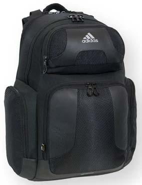 PIVOT TEAM BACKPACK CLIMACOOL TEAM STRENGTH BACKPACK $75 SIZES: 12.75 x 13 W x 21.50 H $75 SIZES: 13.75 x 9 W x 19.