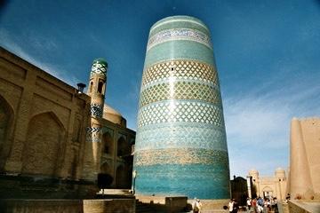 Day Fifteen, Sunday Khiva Legend says that the ancient Silk Road oasis of Khiva was founded at the place where Shem, son of Noah, discovered water in the desert, and that the city got its name from