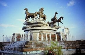 Next, visit the UNESCO site of the ancient Parthian Kingdom of Nisa.