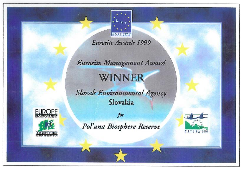 V rokoch 1996 1998 sa v CHKO BR Poľana (najmä v Hutnej, Hrochotskej doline, na Šajbianskej Bukovine, Príslopoch a Javorinke) realizoval projekt Európskeho programu IUCN pre Slovensko Ochrana