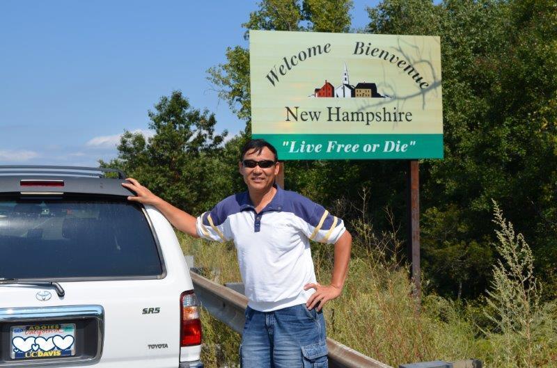 While there, I also was able to satisfy one of my long time wishes to revisit New Hampshire, where I