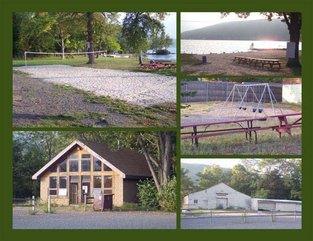 3.4.4 Greenwood Lake Public Beach Location: This 2.9-acre public beach is located in the Village of Greenwood Lake, off NYS Route 17A.