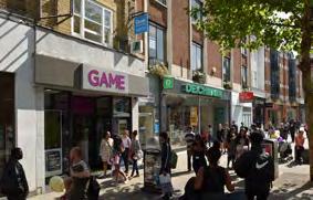 SITUATION The subject property is located on a 100% prime retail pitch on the eastern side of the pedestrianised North End.