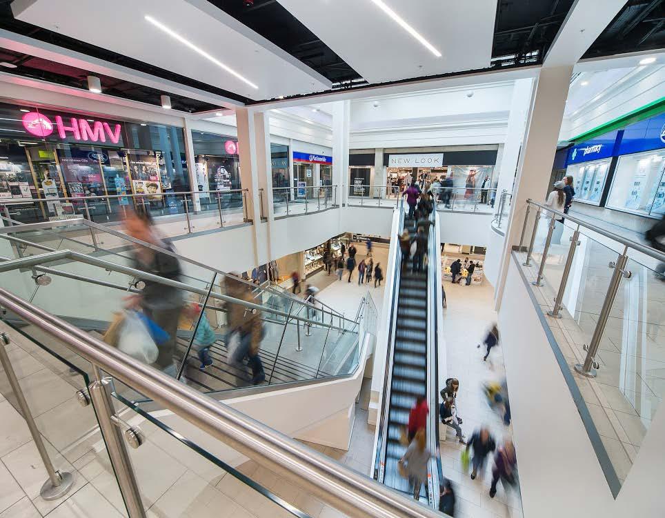 DOMINANT CENTRE: THE MALL OFFERS 320,000 SQ FT OF NORTHAMPTON S PRIME RETAIL SPACE ARRANGED OVER TWO FLOORS.