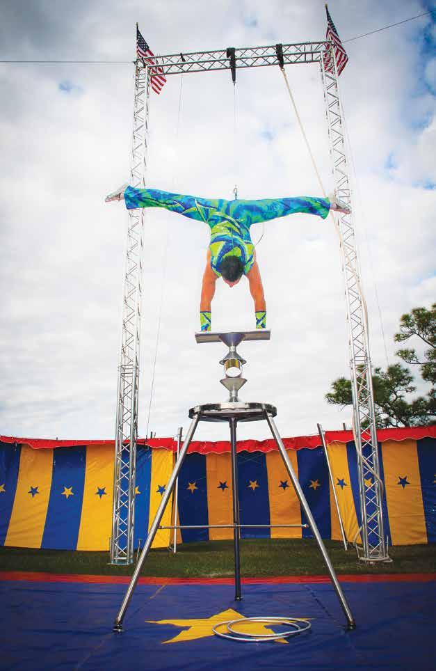 By Dave Ruple Flying Wallendas Spectacular Shows In a brand new show for the Geauga County Fair, Circus incredible will provide amazing, world-class acrobatic performances.