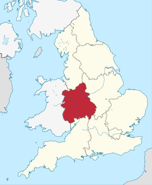 The West Midlands Region The West Midlands is one of the nine regions of England; it consists of the western part of the Midlands, encompassing the cities of Birmingham, Wolverhampton and Coventry,