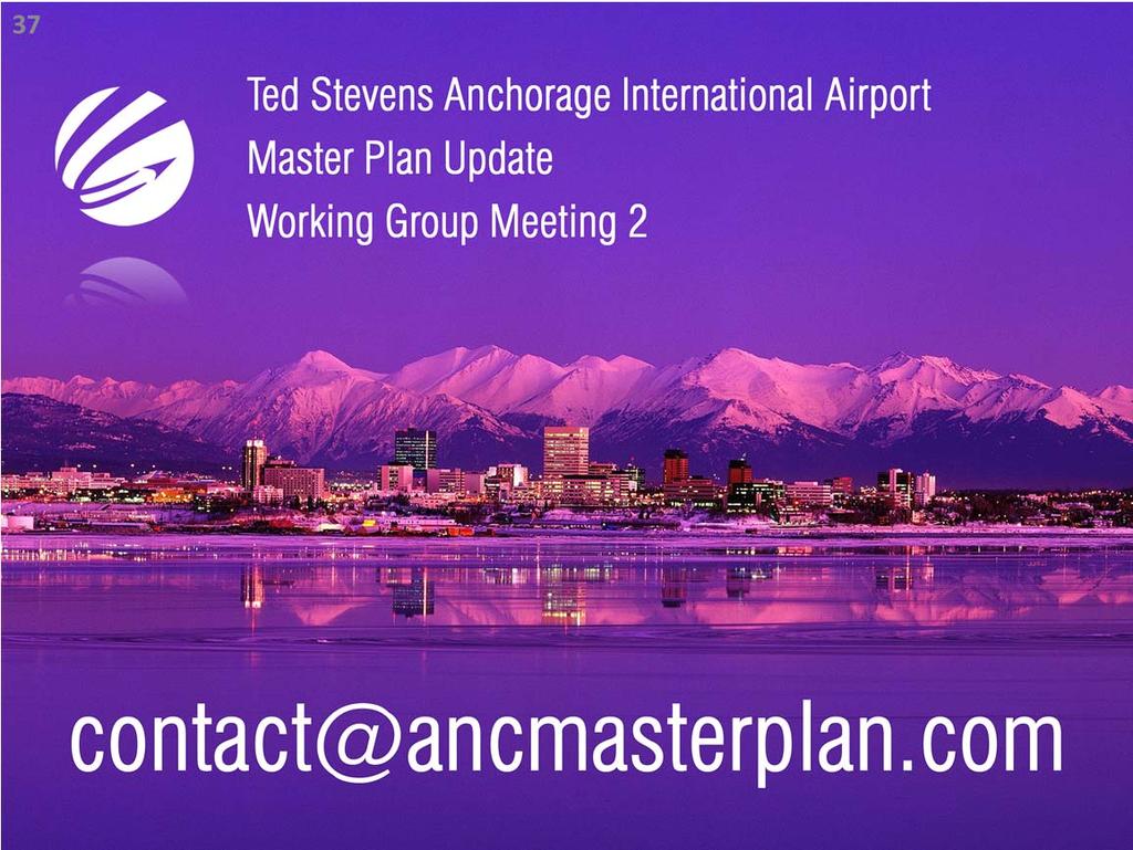 Thank you for viewing the Ted Stevens Anchorage International Airport Master Plan Update Working Group Meeting 3 presentation.