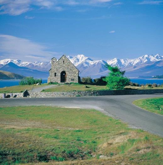 Australasia s highest mountain, Aoraki (Mt. Cook), and admire the sublime alpine scenery. Special Stay arrive at your wonderful hotel, situated on the shores of Lake Tekapo.