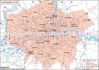 London metropolitan area has a