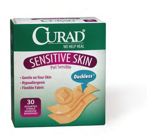with sensitive skin.