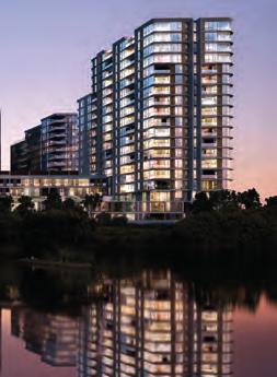 Only 10km from Sydney s CBD, Discovery Point is chic apartment living within an