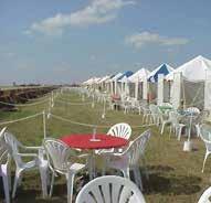 Our History Since 1979 Ohenry productions Inc. has been manufacturing heavy duty vinyl tents for the tent industry.