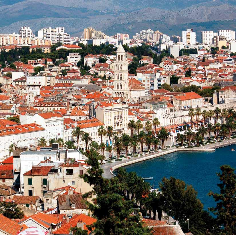 Direction Airport Highway Connection Football Stadium Marina Old City Center University Campus Direction Dubrovnik Yacht Marina Ferry Port Marina Split is the second largest city in Croatia and major