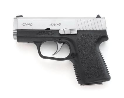 Differences between the CM models and PM models include: the CM4043 has a conventional rifled barrel instead of the match grade polygonal barrel on Kahr s PM series; the CM slide stop lever is MIM