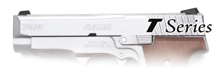 Steel Frame model, 3.965 ~4.0 Kahr Arms TP & T Series offers a full size carry gun with a thin profile in both steel and polymer frames.