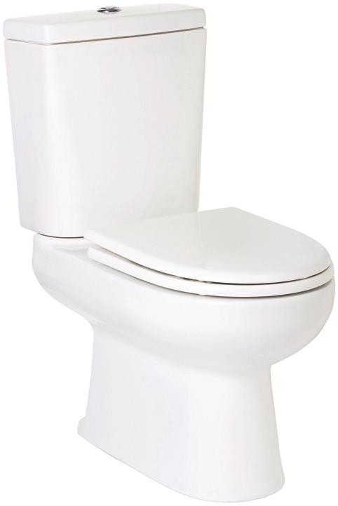 easy cleaning right hand bottom inlet only CYGNET toilet