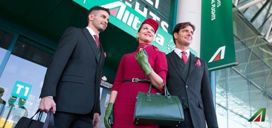 Alitalia Introducing BusinessConnet Alitalia are introducing the new BusinessConnect for all Small and Medium Enterprises, which entitles your company to earn miles each time you or your employees