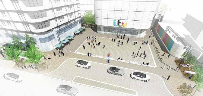 A new square ITV will create an enhanced public realm for our colleagues, visitors, local residents, tourists