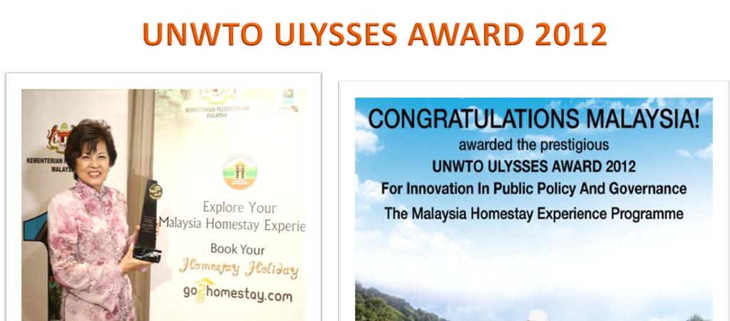 Malaysia awarded the First UNWTO