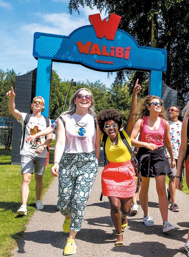 Walibi Village = the place to stay! In Walibi Holland, the thrills are 100% guaranteed! You will wish you d never have to go home.