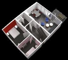 8-PERSON CABIN 120 m 2 4 bedrooms Terrace with seats Free Wi-Fi Who doesn t