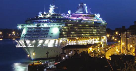 TBD The Port of Cobh planned a series of improvements to their marine facilities in order to accommodate Royal Caribbean International s newest vessel Quantum of the Seas as well as future