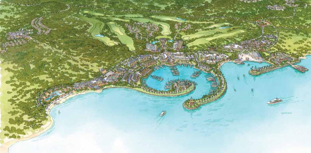 (B&A) designed a new 170-slip full service marina for an 800-hectare land development to be situated in San Salvador s Bahia de la Union.