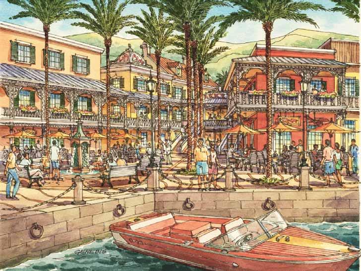 La Promenade Waterfront Master Plan Castries, St. Lucia Client: Royal Caribbean International Cost: $23 Million Bermello Ajamil & Partners, Inc.
