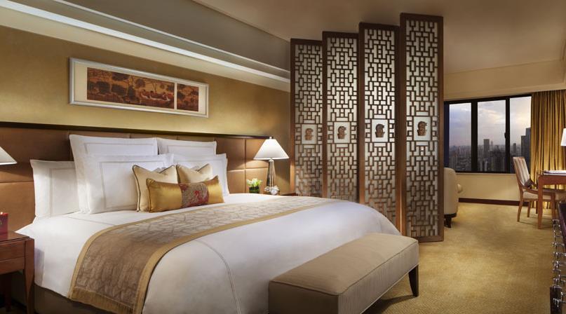 ROOMS AND SUITES Featuring modern Chinese décor, the luxury hotel rooms of The Portman