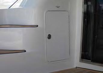 Teak Isle s design department offers boat builders the option to customize their doors to