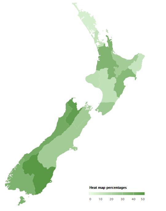 Location Age Gender Almost one-quarter (23%) of respondents have fully or partly cycled at least one of New Zealand s Great Rides.
