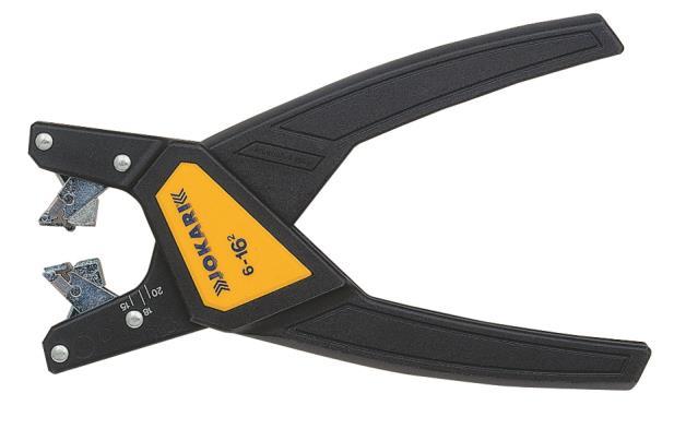 Integrated wire cutter up to 2,5 mm² Working Range 0,5 6 mm² 20060 20090 Ergonomically designed for fatigue
