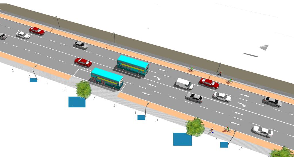 Proposed Scheme As part of the scheme it is proposed to upgrade the Point Roundabout junction to a three-arm signalised junction with a left-turn slip lane from North Wall Quay to East Wall Road.