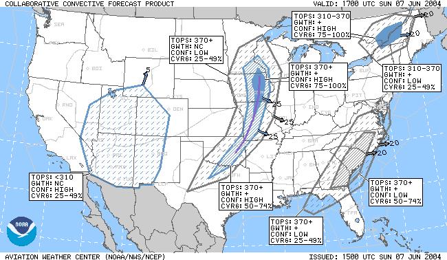 FAA Resource Collaborative Convective Forecast Product