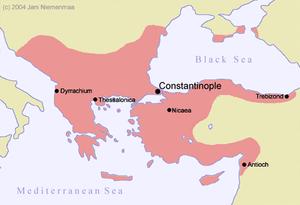 Ages (Middle Ages) The Eastern half would continue the Roman legacy as the Byzantine Empire In 330 AD, the emperor Constantine built a new capital city of Constantinople on the site of the former