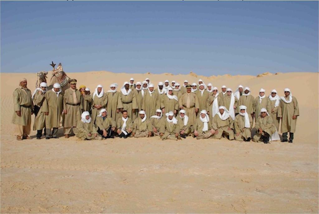 Medical support in desert