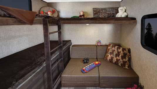 BUNKHOUSE FLOORPLANS TUB DOUBLE BEDS (OPTION) SWIVEL GAS GRILL MED.