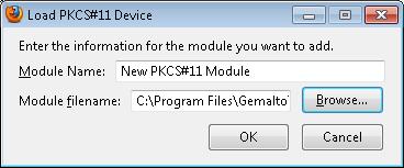 dll чија default локација е C:\Program Files\Gemalto\DotNet PKCS11.