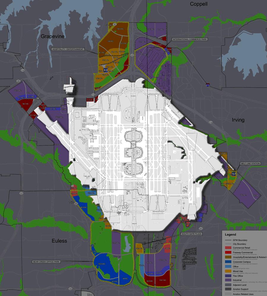 DFW Land Use Plan Core Business Operations