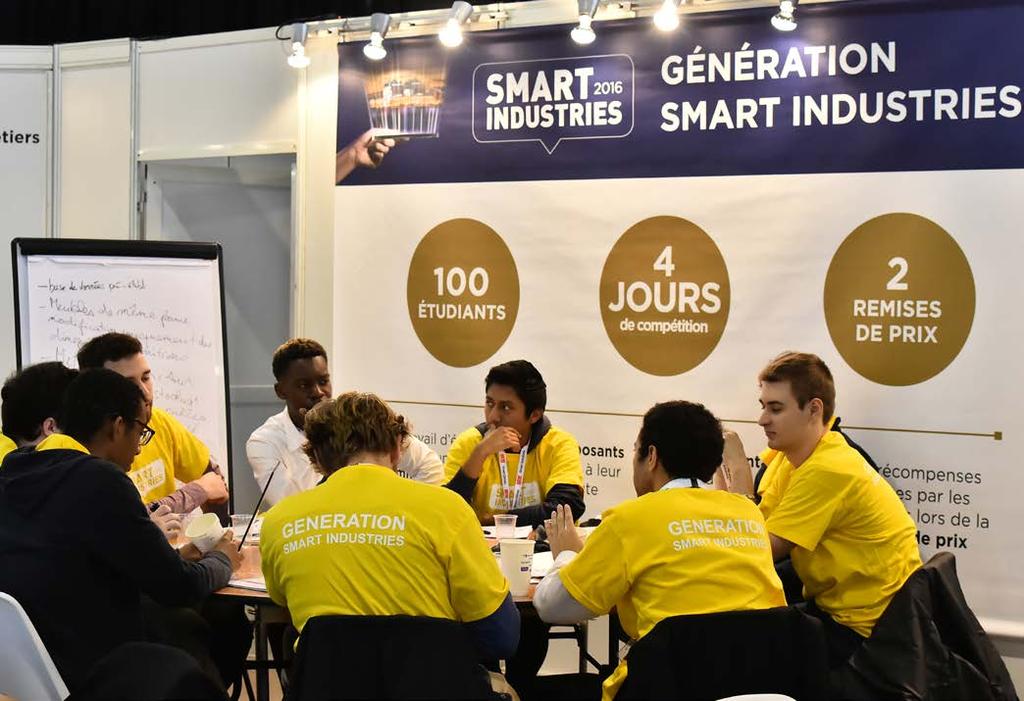 TOP-NOTCH CONFERENCES SMART INDUSTRIES offers a schedule of cutting-edge conferences on key themes to help you move toward the industry of the future: our round tables, panels, and testimonial