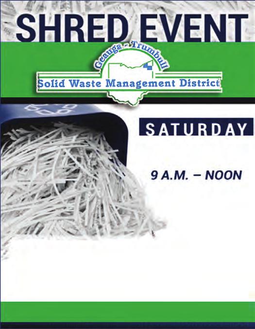 I hear they re gonna give him a really tough sentence. APRIL 14 12665 MERRITT RD CHARDON FREE CONFIDENTIAL DOCUMENT SHREDDING ON SITE. Limit 4 boxes! Residents of Trumbull and Geauga Counties only.