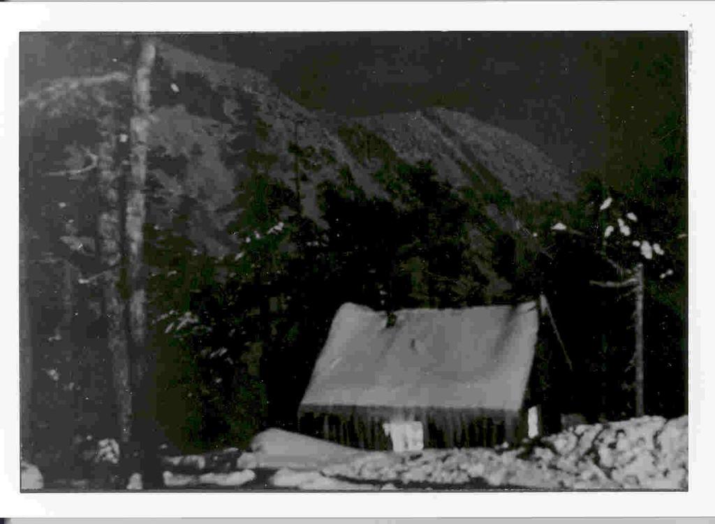 Determination of Eligibility Dan Moller Cabin, JUN-00927 Photo Courtesy Alaska State Library Joe Werner, Collector PCA 3-1-162 Juneau